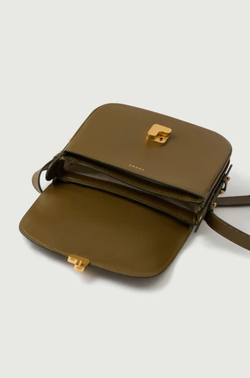 Sac Kaki de la marque Soeur en cuir