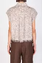Alysi-Gilet-Franges-Manches-courtes-Nude-Dos.webp