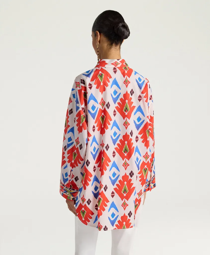 Momoni-Chemise-Lucha-Imprimée-Rouge-Bleu-dos.webp