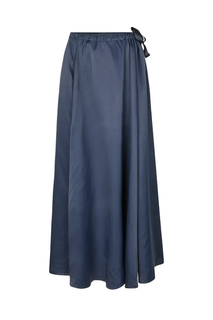 Ripple skirt - Alexia Dark Blue -RabensSaloner.webp