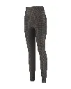 Deblon-Leggins-Taille-Haute-Pied de Poule-Crépuscule-Marron-seul.webp