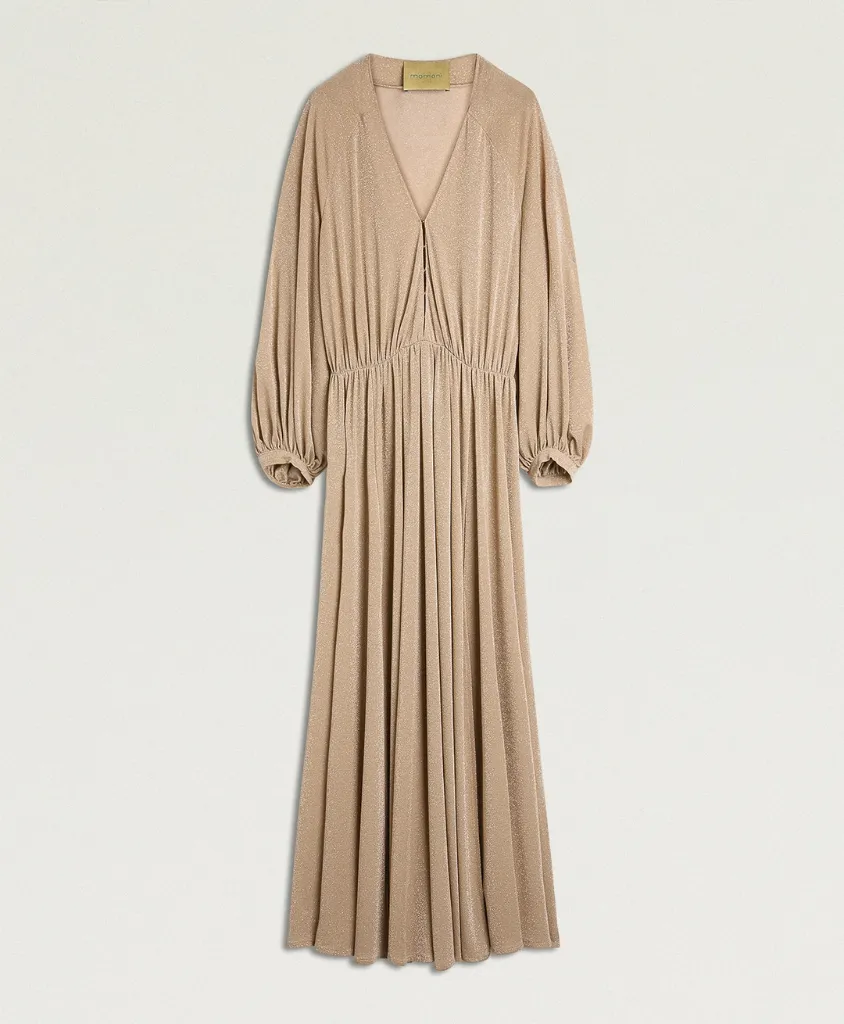 Momoni-Robe-Geisli-lurex-Beige-seule.webp
