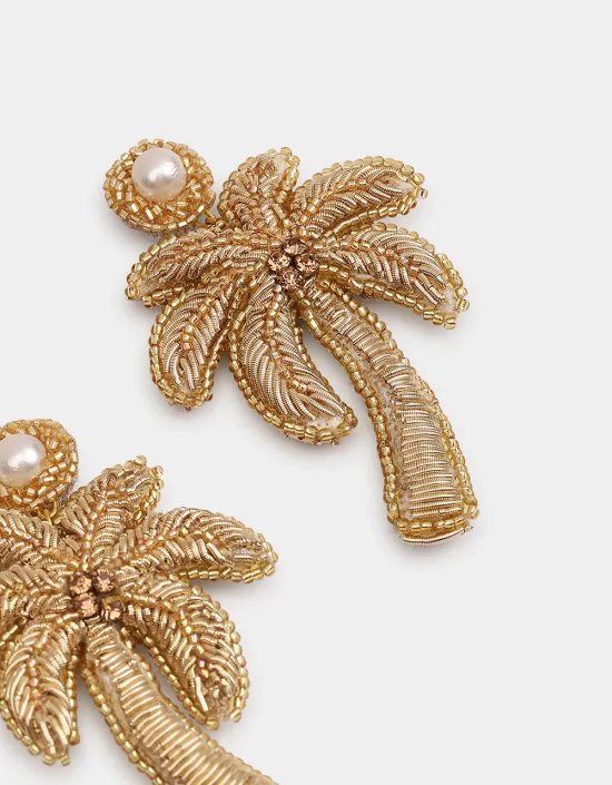 OliviaDar-Boucle-Oreille-Palmier-Gold-Détails.webp