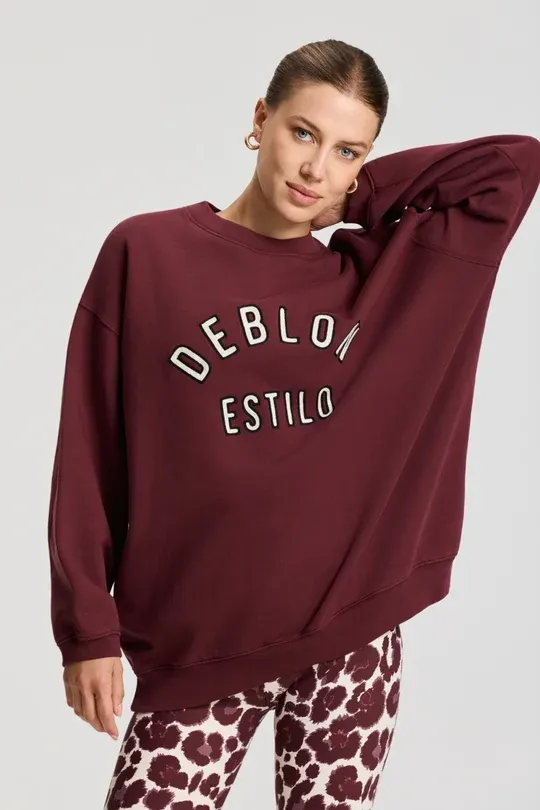 Deblon-Sweat-Peyton-Bordeaux-porté.webp