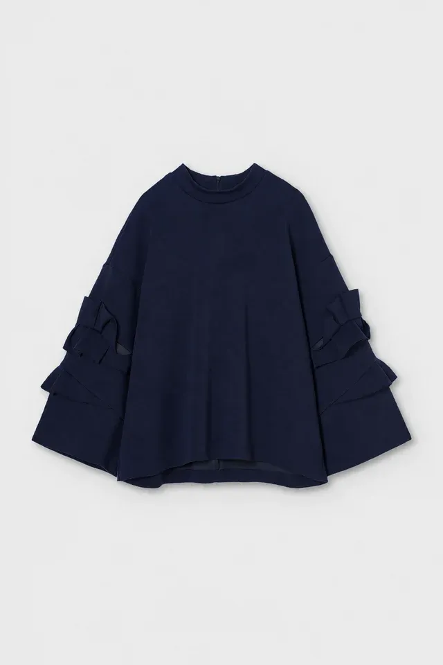 Blouse Manga Noire 107TSH2864.webp