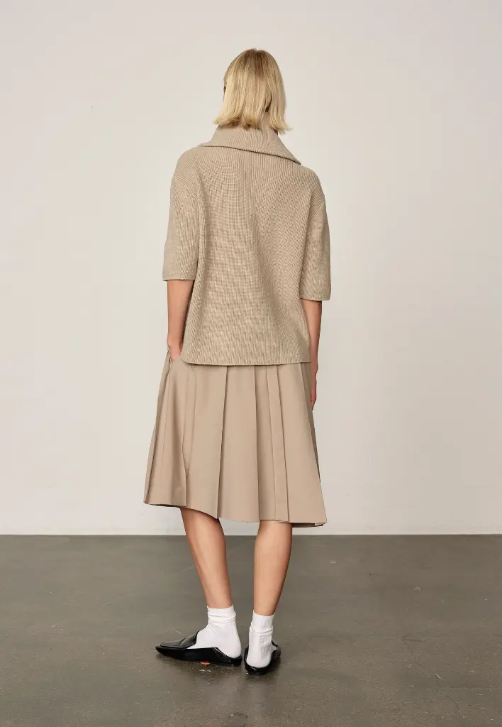 Adanne Knit Cardigan Croissant 3.webp