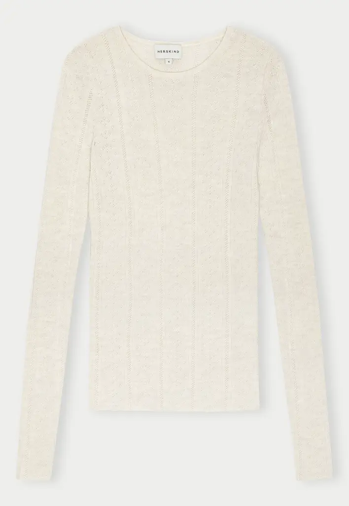 Camb Knit Blouse Off White 5.webp