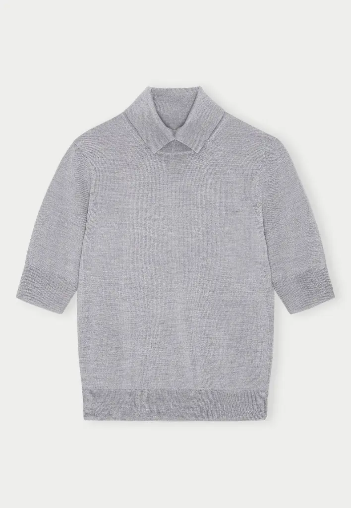 Perry Knit Blouse Light Grey 6.webp