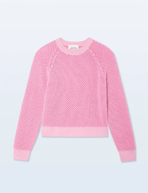 White+Warren-Sweatshirt-Mesch-Pink-Buds-Seul.webp