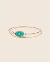 PASCALE MONVOISIN Bracelet Orso Turquoise