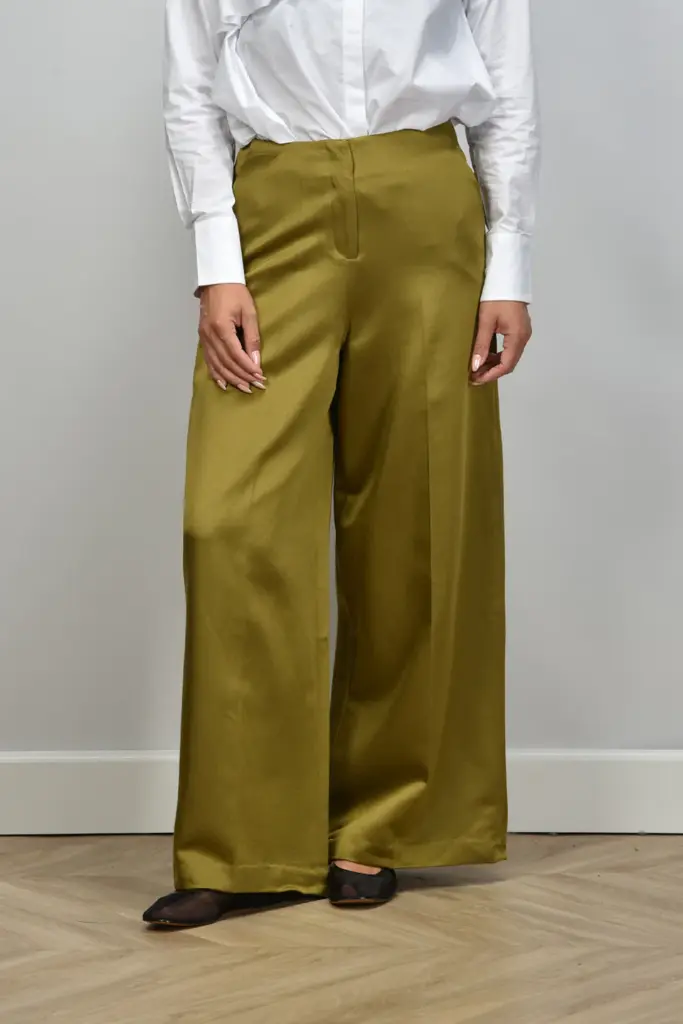 PSOPHIA Pantalon Heritage Pistache Olive (36)