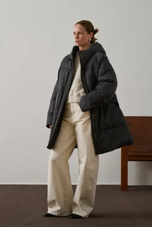 SOEUR Doudoune Storm Gris Anthracite