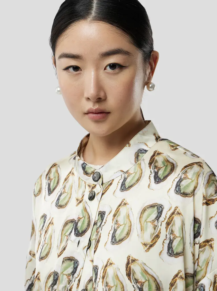 HEIMSTONE - Chemise Pixie en Imprimé Oyster Lustré