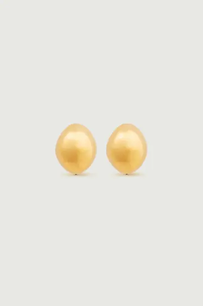 [Bijoux] SOEUR -Boucles d'Oreilles Graines Dorées