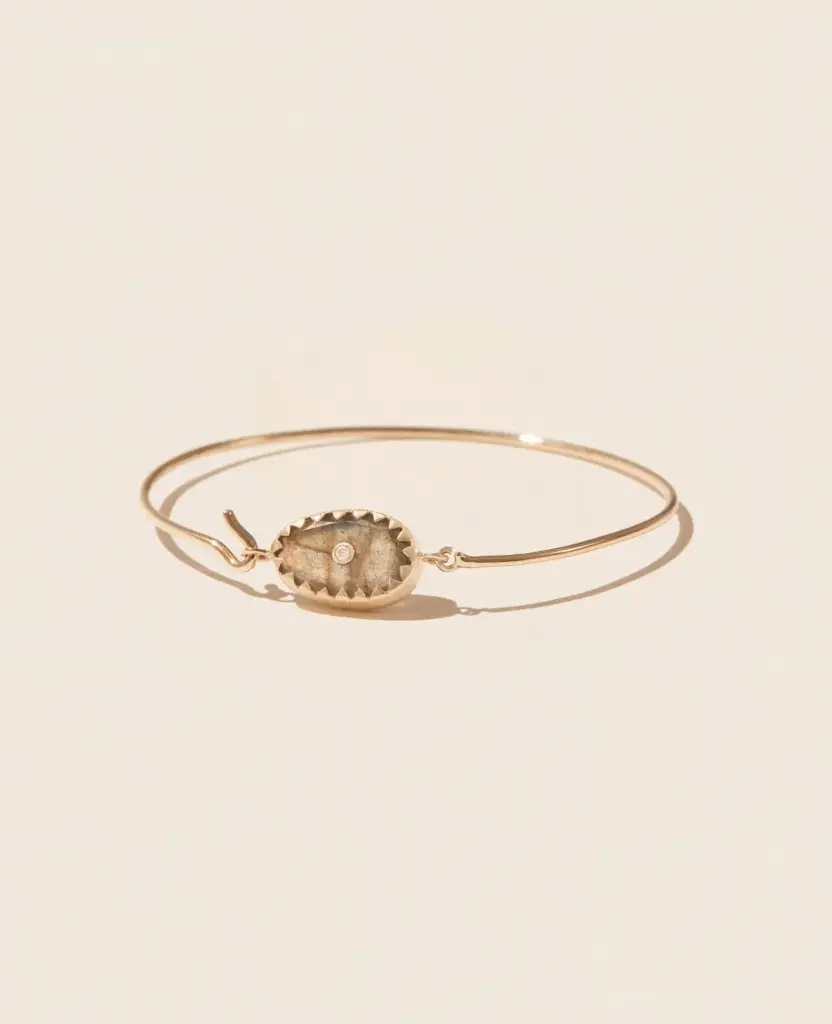 [Bijoux] PASCALE MONVOISIN - Bracelet Orso Labradorite M