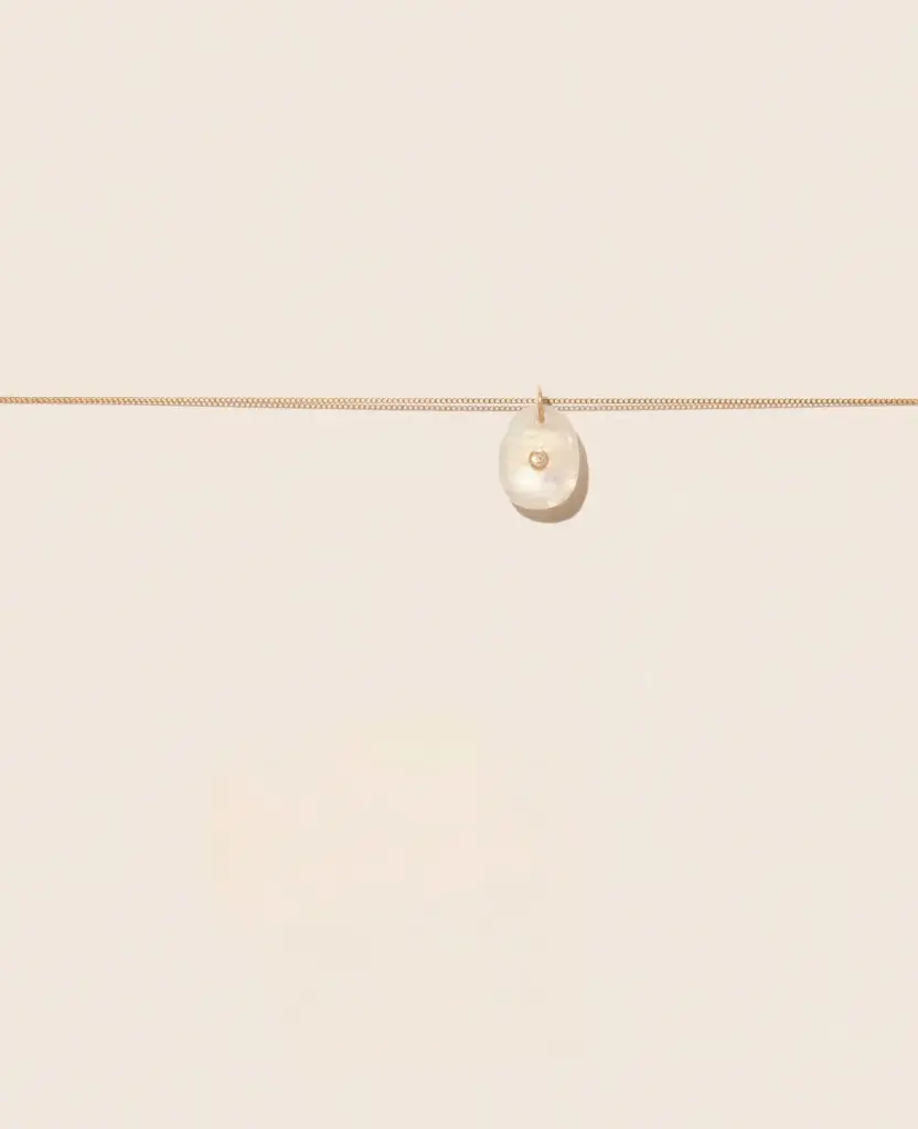[Bijoux] PASCALE MONVOISIN Collier Orso Pierre de Lune 
