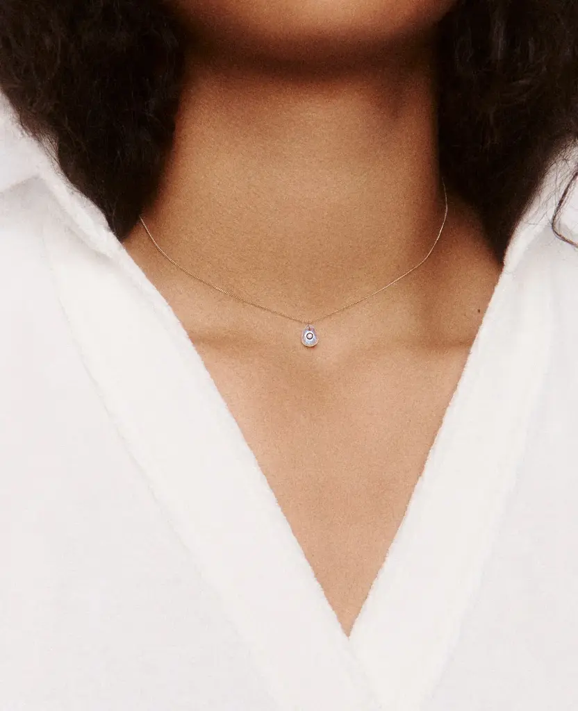 PASCALE MONVOISIN Collier Orso Pierre de Lune Court