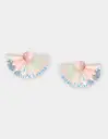 OLIVIA DAR Boucles d'Oreilles Margold Rose