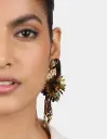 OLIVIA DAR Boucles d'Oreilles Perroquet Bronze