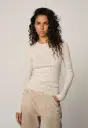 HERSKIND Blouse Mérinos Camb Off White