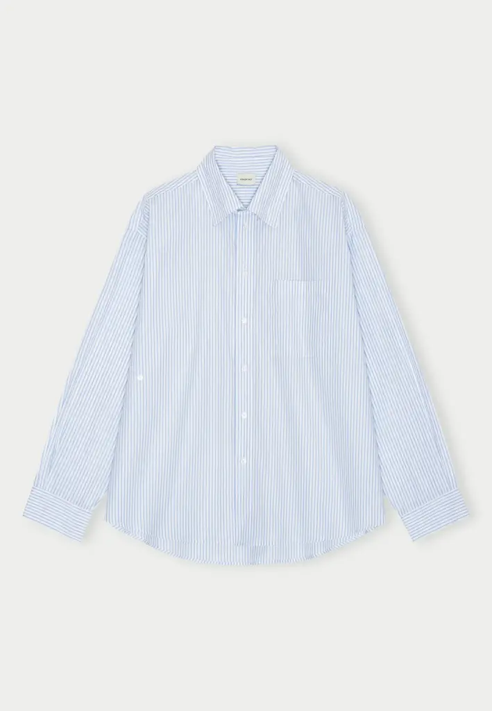 HERSKIND Chemise Lorenzo Blue Stripe