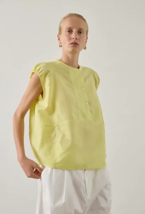 SOEUR Blouse Danube Jaune Vif