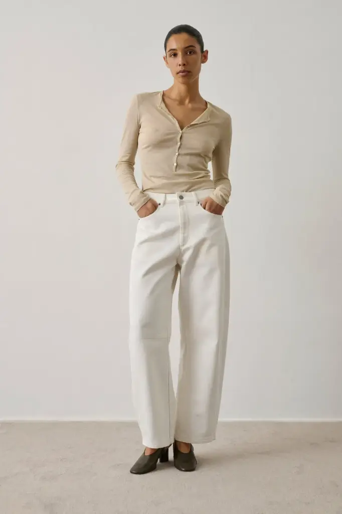 SOEUR Jeans Eliott Blanc 34
