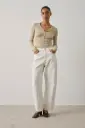 SOEUR Jeans Eliott Blanc 34