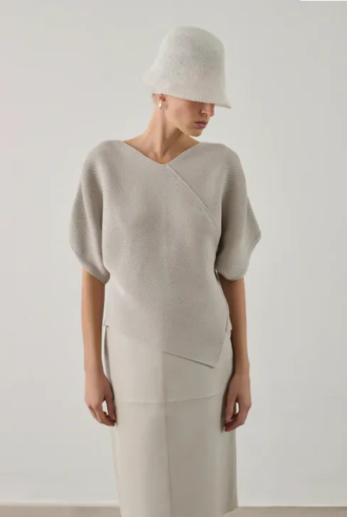 SOEUR Pull Essaouira Gris Nuage