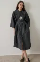 SOEUR Robe Hosta Gris Anthracite Taille 36