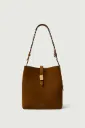 SOEUR Sac Bello Caramel en Croûte de Cuir