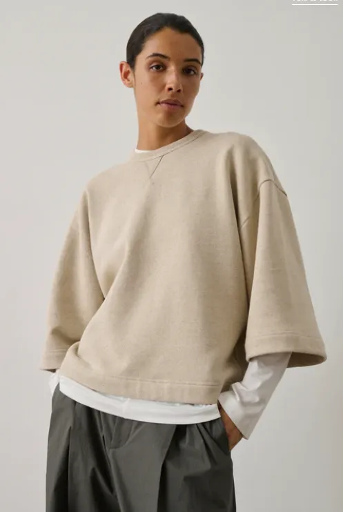 SOEUR Sweatshirt Iksan Beige Chiné (36)