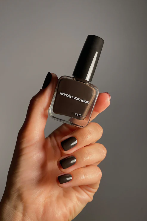 [cosmétiques] KAROLIN VAN LOON Vernis à Ongles Figue Marron 54