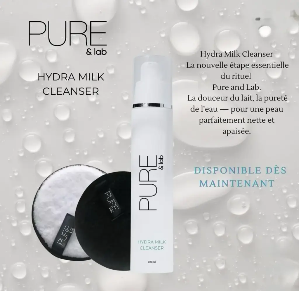 PURE & LAB Hydra Milk Cleanser + Duo Microfibres