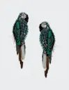OLIVIA DAR - Ara Boucles d'Oreilles Green