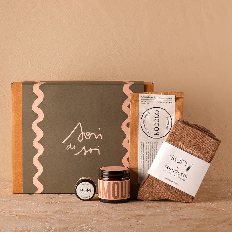 SOIN DE SOI Coffret Cocoon avec Chaussettes 