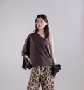 PSOPHIA Blouse Chocolat