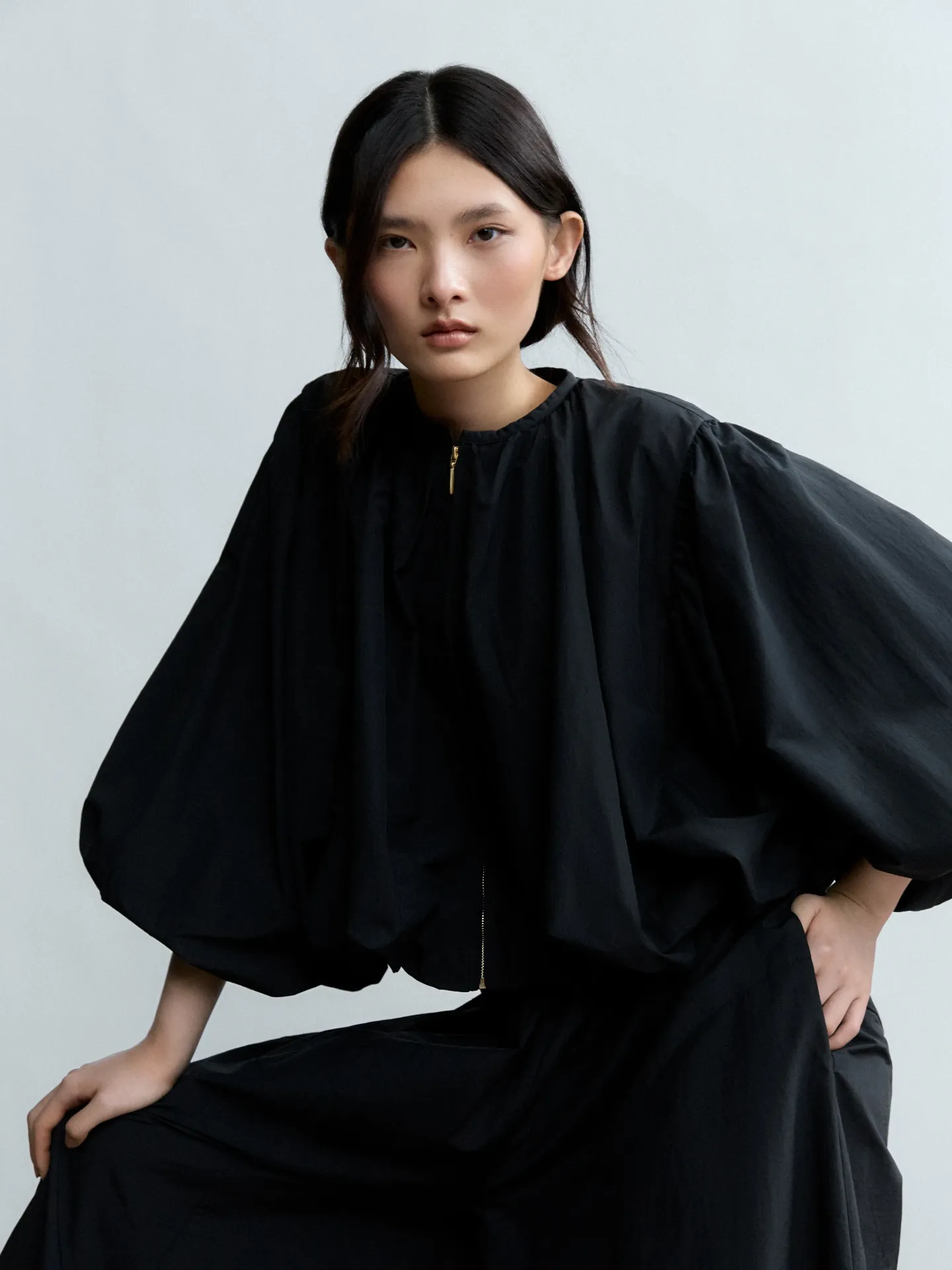 PSOPHIA Blouson Noir  (S)