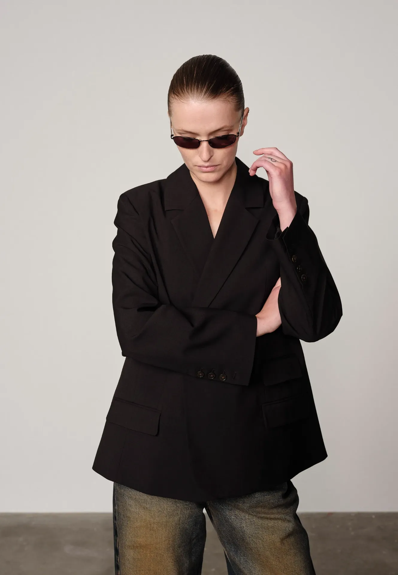 HERSKIND Blazer Amalfi Regular Noir