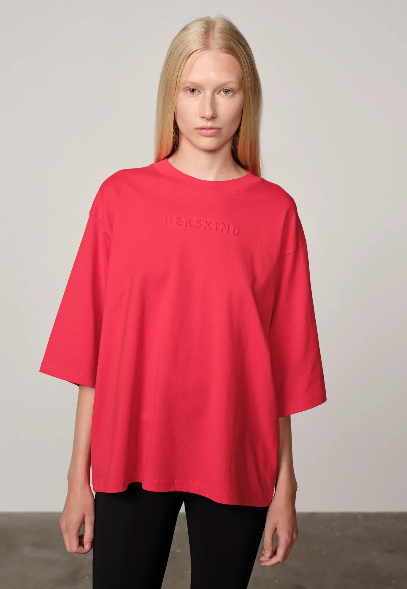 HERSKIND T-Shirt Signature Rouge