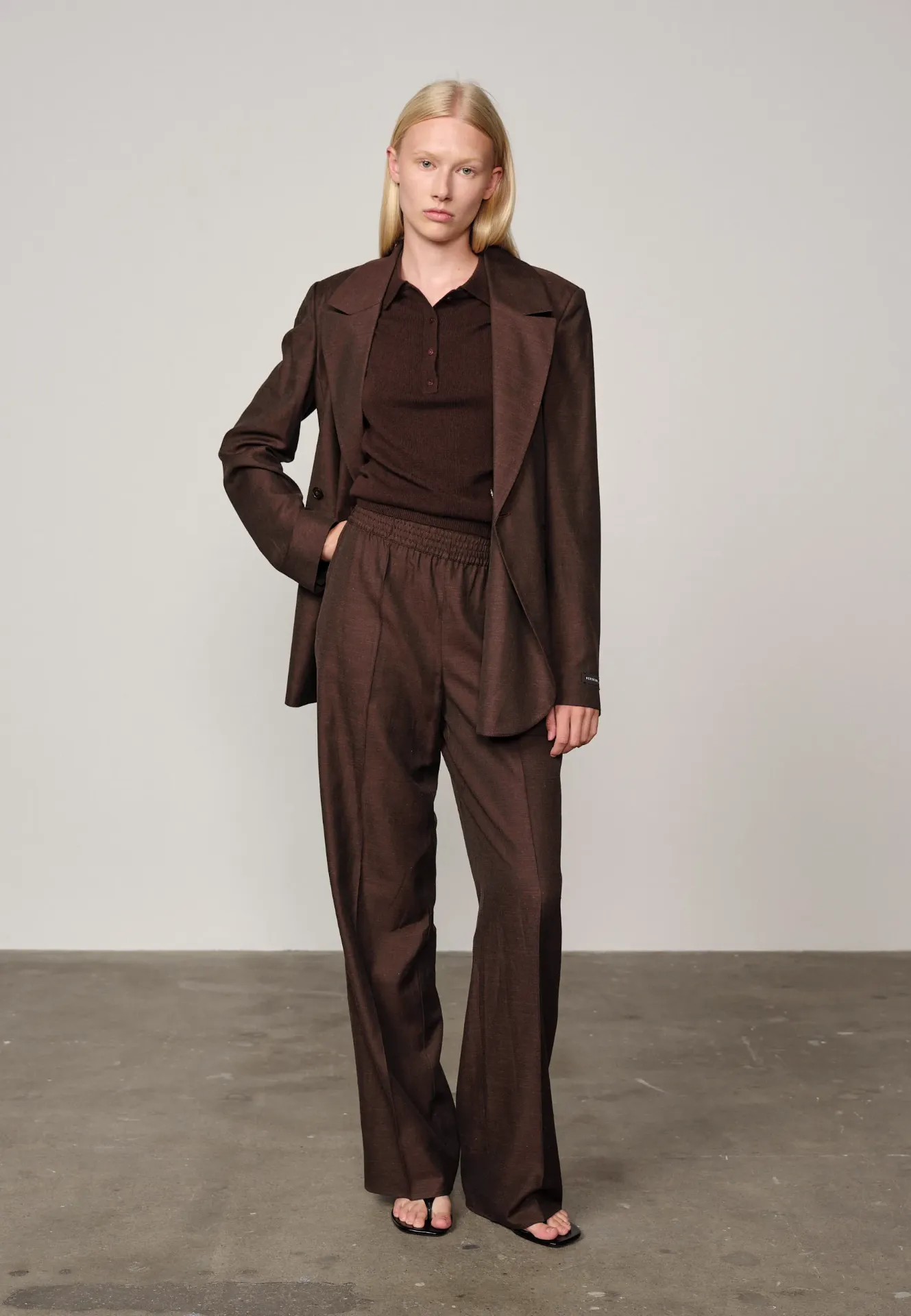 HERSKIND Pantalon Pinky Java Brown (36)