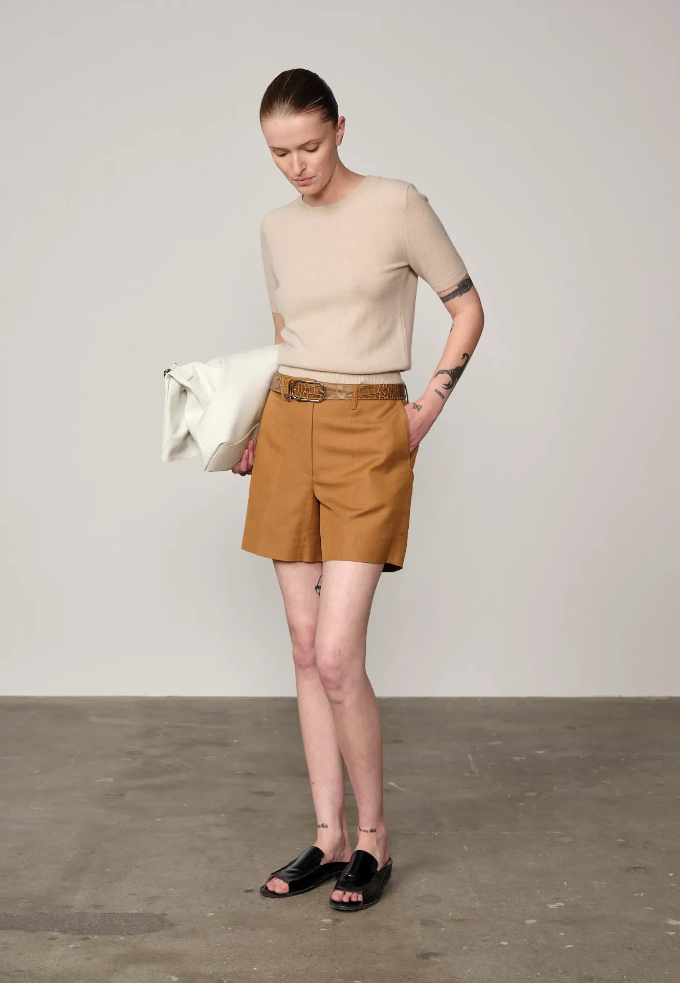 HERSKIND Short Villy Toffee (38)