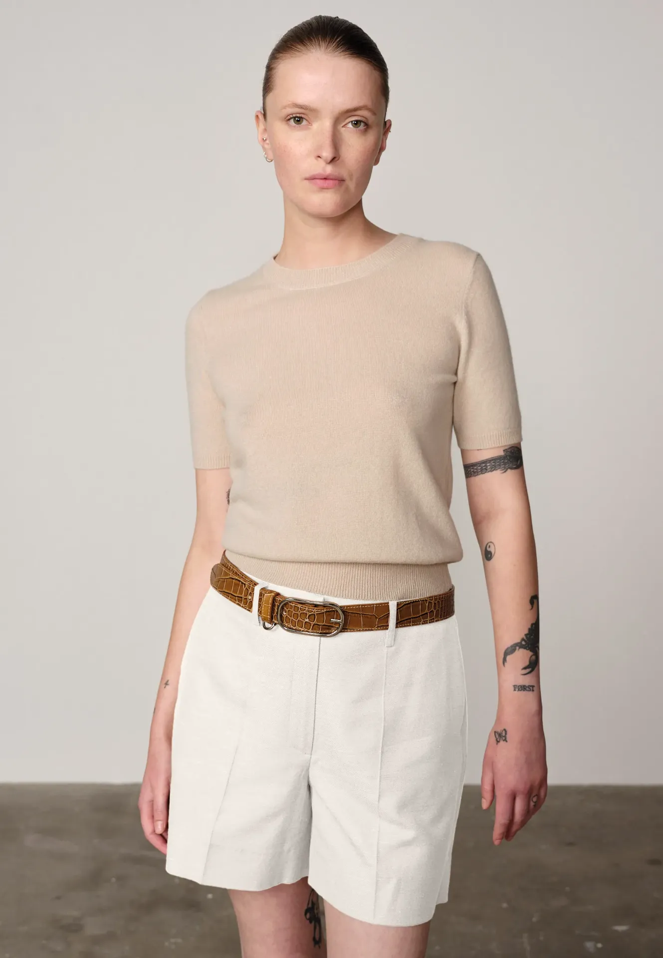 HERSKIND Short Villy White (36)