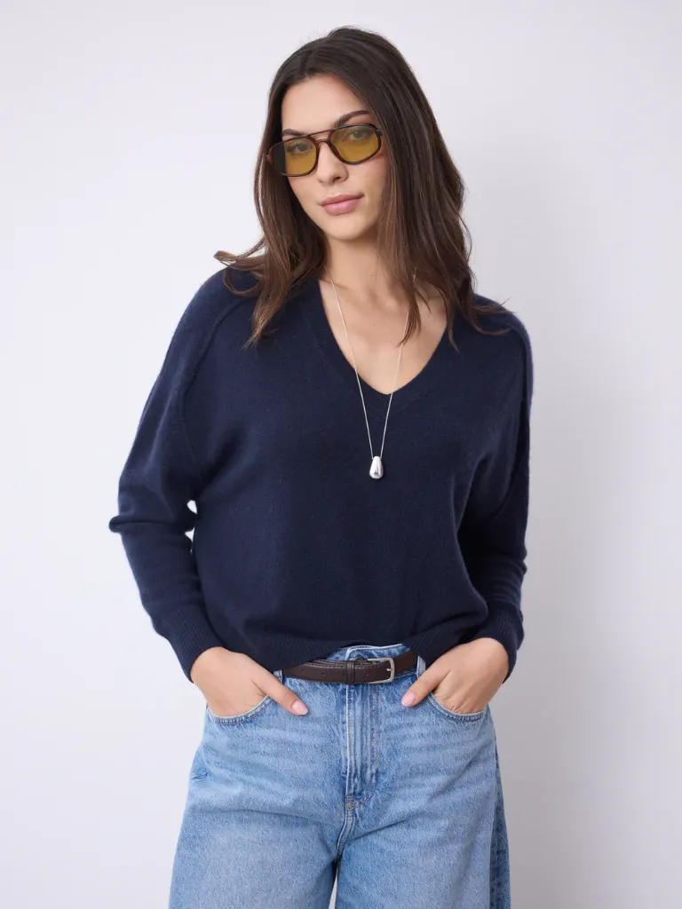 NOTSHY Pull Lucien Marine Taille L