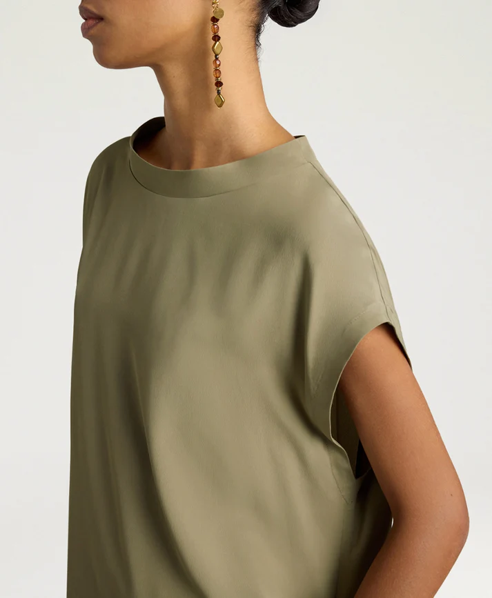 MOMONI Blouse Curacao Verde Salvia (36)