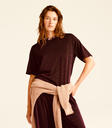 MOMONI T-Shirt Iora Jersey Lurex Rame