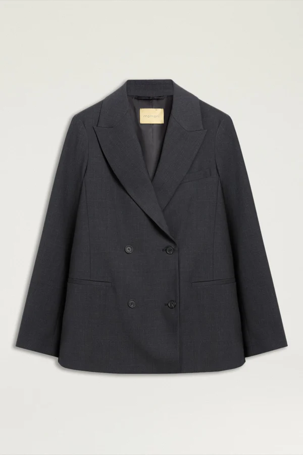 MOMONI Blazer Rosemary Gris Charbon