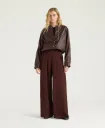 MOMONI Pantalon Aspen Chocolat Acajou