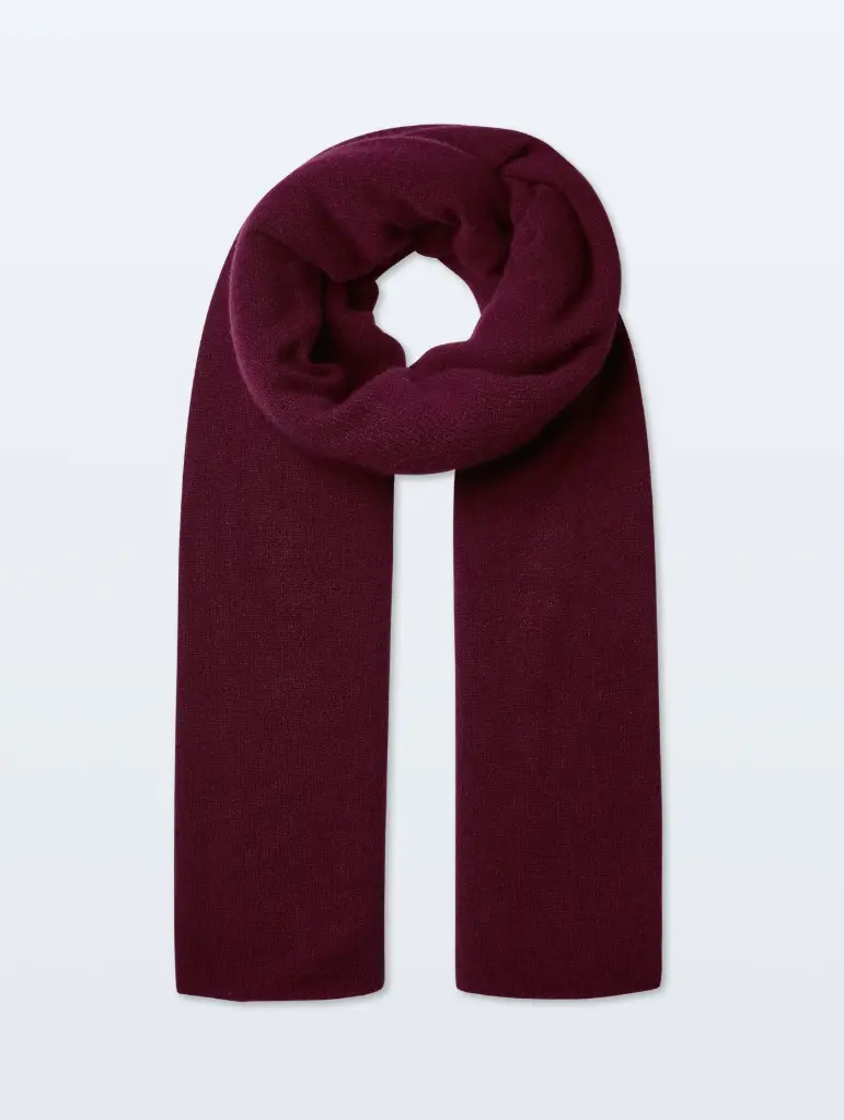 WHITE + WARREN Echarpe Cachemire Travel Wrap Sangria