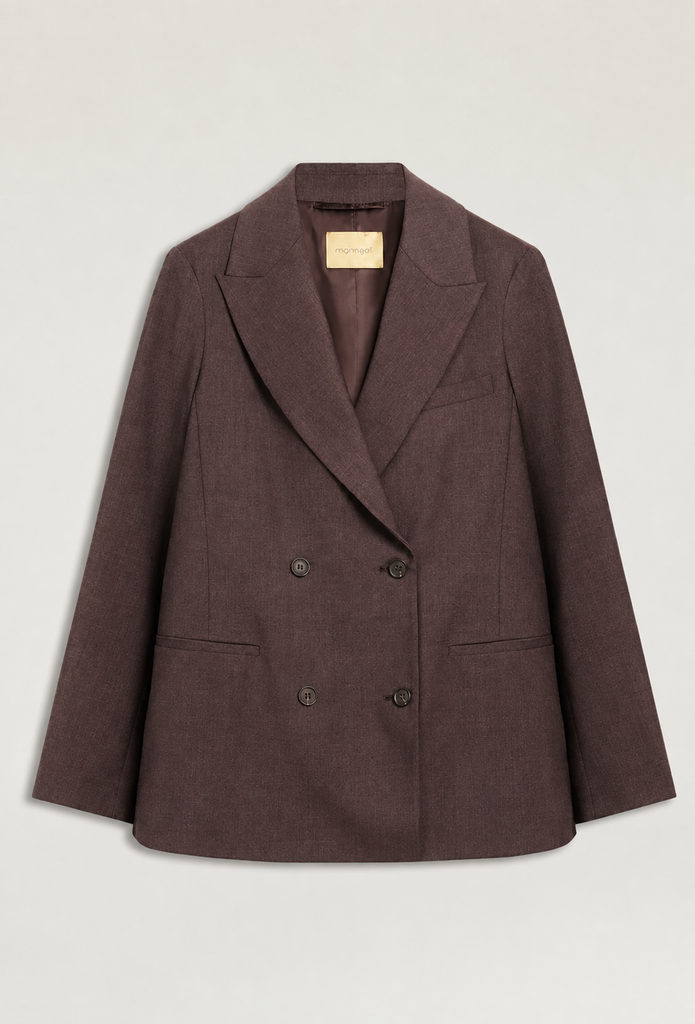 MOMONI Blazer Rosemary Acajou